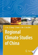 Regional Climate Studies of China Book