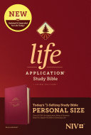 NIV Life Application Study Bible, Third Edition, Personal Size