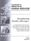 Strengthening healthy marriages