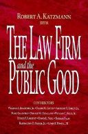The Law Firm and the Public Good