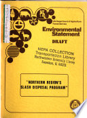 Northern Region s Slash Disposal Program