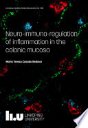 Neuro-immuno-regulation of inflammation in the colonic mucosa