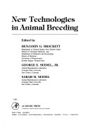 New Technologies in Animal Breeding Book