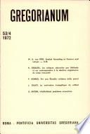 Gregorianum: Vol. 53, No. 4 PDF Book By 