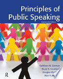 Principles of Public Speaking Book