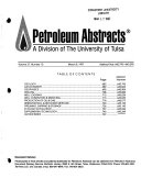 Petroleum Abstracts Book