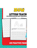BIG Letter Tracing for Preschoolers and Toddlers Ages 2 4 Book