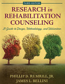 RESEARCH IN REHABILITATION COUNSELING