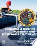 Sustainable Biochar for Water and Wastewater Treatment Book