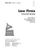 Law Firms Yellow Book