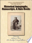 Heritage Slater Historical Manuscripts and Autographs Auction Catalog  611