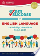 Exam Success in English Language for Cambridge International AS and a Level