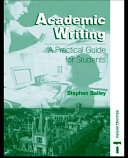 Academic Writing Pdf/ePub eBook
