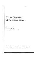 Robert Southey Book