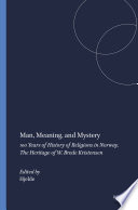 Man  Meaning  and Mystery