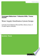 Water Supply Distribution System Design Book