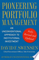 Pioneering Portfolio Management Book PDF