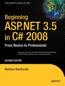 Beginning ASP.NET 3.5 in C# 2008