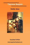 Thérèse Raquin Book Emile Zola