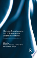 Mapping Precariousness  Labour Insecurity and Uncertain Livelihoods Book