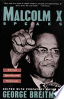 Malcolm X Speaks image