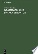 Grammatik und Sprachstruktur