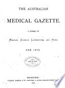 Australian Medical Gazette