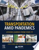 Transportation Amid Pandemics Book