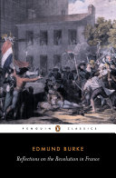 Reflections on the Revolution in France Book Edmund Burke