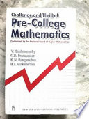 Challenge and Thrill of Pre College Mathematics Book