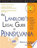 The Landlord s Legal Guide in Pennsylvania