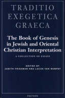 The Book of Genesis in Jewish and Oriental Christian Interpretation