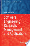 Software Engineering Research  Management and Applications