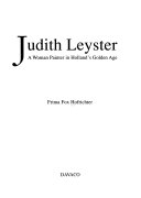 Judith Leyster Book