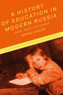 A History of Education in Modern Russia Pdf/ePub eBook