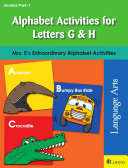 Alphabet Activities for Letters G & H Pdf/ePub eBook