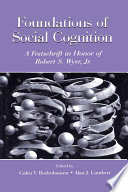Foundations of Social Cognition Book