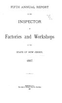 Annual Report of the Dept. of Factory and Workshop Inspection of the State of New Jersey