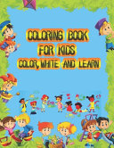 Coloring Book Color, Write and Learn