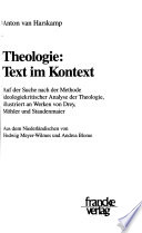 Theologie: Text im Kontext