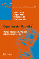 Experimental Robotics Pdf/ePub eBook