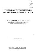 Planning Fundamentals of Thermal Power Plants Book