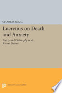 Lucretius on Death and Anxiety