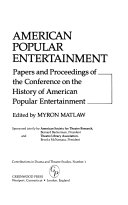 American Popular Entertainment