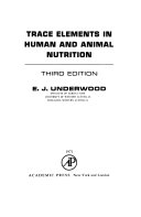 Trace Elements in Human and Animal Nutrition