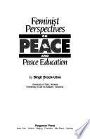 Feminist Perspectives on Peace and Peace Education
