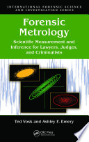 Forensic Metrology Book