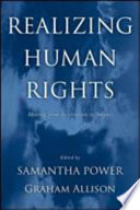 Realizing Human Rights Book