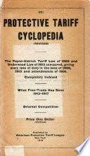 Protective Tariff Cyclopedia (revised)