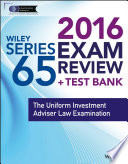 Wiley Series 65 Exam Review 2016 + Test Bank